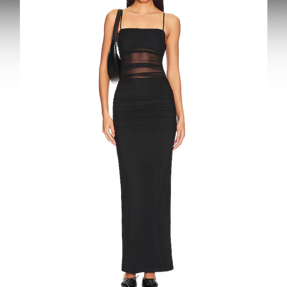 NWT Superdown Celeste Maxi Dress in Black from Revolve